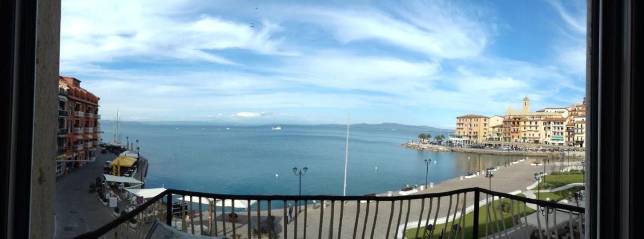Ampio Monolocale Con Balcone Fronte Mare Villa Porto Santo Stefano  Exterior foto
