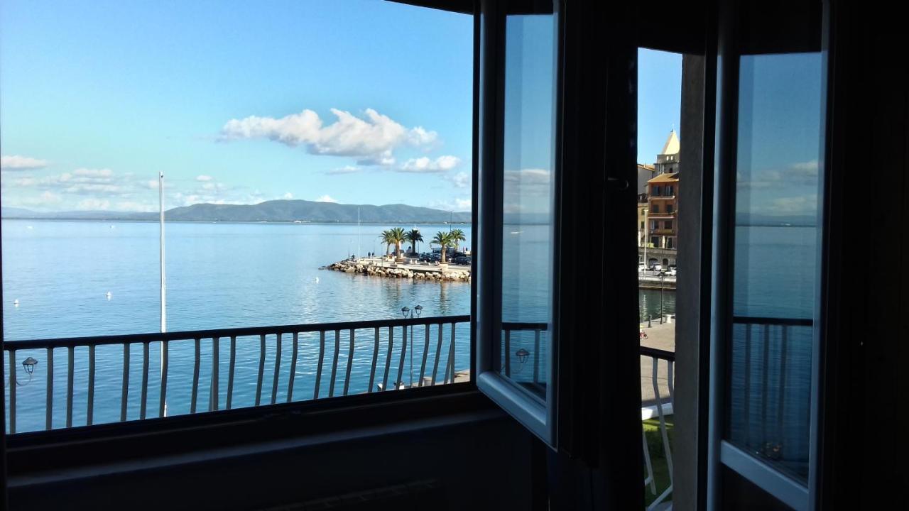 Ampio Monolocale Con Balcone Fronte Mare Villa Porto Santo Stefano  Exterior foto